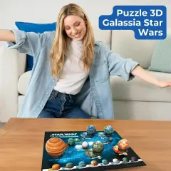 Puzzle 3D Star Wars Planetario - puzzle 3d