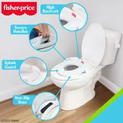 Fisher Price Ready & Steady Potty Seat Riduttore Wc Morbido Imbottito - vasini e riduttori