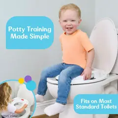 Fisher Price Ready & Steady Potty Seat Riduttore Wc Morbido Imbottito - vasini e riduttori