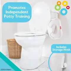 Fisher Price Ready & Steady Potty Seat Riduttore Wc Morbido Imbottito - vasini e riduttori