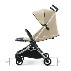 Kinderkraft Passeggino WISP Ultraleggero Pocket Stone Beige - passeggini compatti