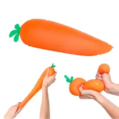 Squishy Carota 28cm - Alimenti, mercatini, stoviglie