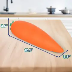 Squishy Carota 28cm - Alimenti, mercatini, stoviglie