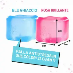 Cubetto Di Ghiaccio Antistress Gootastic Ice Cute - action figures ed accessori