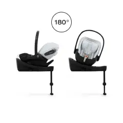 Cybex Seggiolino Auto Cloud S Style Misty Grey - neonati 40-87 cm (0-1 anno)