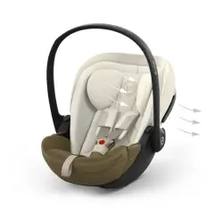 Cybex Seggiolino Auto Cloud S Style Jade Green - neonati 40-87 cm (0-1 anno)