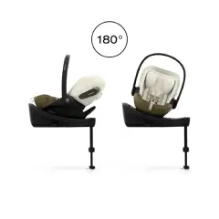 Cybex Seggiolino Auto Cloud S Style Jade Green - neonati 40-87 cm (0-1 anno)