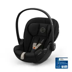 Cybex Seggiolino Auto Cloud S Comfort Sepia Black - neonati 40-87 cm (0-1 anno)