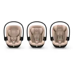 Cybex Seggiolino Auto Cloud S Comfort Cozy Beige - neonati 40-87 cm (0-1 anno)