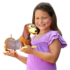 Toy Story 4 Slinky Dog Cane Trainabile 18cm - action figures ed accessori