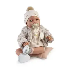 Bambola Appena Nata con Cuscino Erika – 40 cm - collezionabili bambina