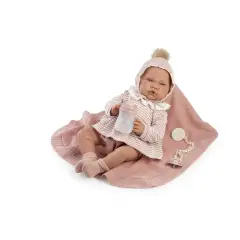 Bambola Appena Nata con Copertina Lua  – 40 cm - collezionabili bambina