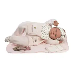 Bambola La Mia Prima Reborn Berta con Copertina - Bambola Neonato 52 cm - collezionabili bambina