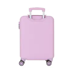 Trolley ABS 55 cm 4 ruote Frozen Free The Magic In You Lilla Disney - valige e borse da viaggio