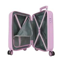 Trolley ABS 55 cm 4 ruote Frozen Free The Magic In You Lilla Disney - valige e borse da viaggio