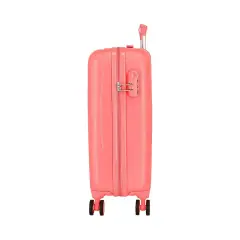 Trolley ABS 55 cm 4 ruote Vaiana Island Pals Corallo Disney - valige e borse da viaggio