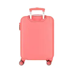 Trolley ABS 55 cm 4 ruote Vaiana Island Pals Corallo Disney - valige e borse da viaggio