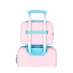 Beauty case ABS Minnie All My Love Rosa-Turchese Disney - valige e borse da viaggio