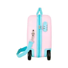 Valigia ABS 50 cm 4 ruote Minnie All My Love Rosa-Turchese Disney - valige e borse da viaggio