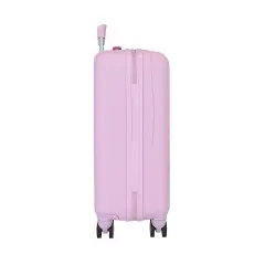 Trolley ABS 55 cm 4 ruote Minnie And Figaro Lilla Disney - valige e borse da viaggio
