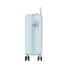 Trolley ABS 55 cm 4 ruote Minnie Things Are Looking Up Azzurro Disney - valige e borse da viaggio
