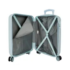 Trolley ABS 55 cm 4 ruote Minnie Things Are Looking Up Azzurro Disney - valige e borse da viaggio