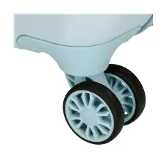 Trolley ABS 55 cm 4 ruote Minnie Things Are Looking Up Azzurro Disney - valige e borse da viaggio