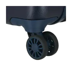 Trolley ABS 55 cm 4 ruote Mickey Racing Crew Blu Navy Disney - valige e borse da viaggio