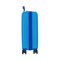 Trolley ABS 55 cm 4 ruote Spider-Man Great Power Blu Marvel - valige e borse da viaggio