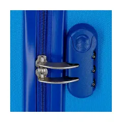 Trolley ABS 55 cm 4 ruote Spider-Man Great Power Blu Marvel - valige e borse da viaggio