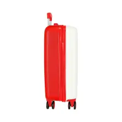 Trolley ABS 55 cm 4 ruote Spider-Man Amazing Bianco-Rosso Marvel - valige e borse da viaggio