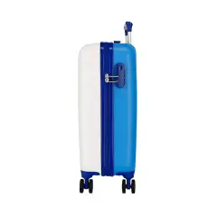 Trolley ABS 55 cm 4 ruote Avengers Bianco-Blu Marvel - valige e borse da viaggio
