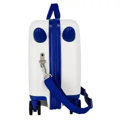 Valigia ABS 50 cm 4 ruote Avengers Bianco-Blu Marvel - valige e borse da viaggio
