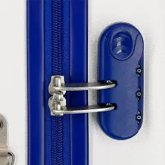 Valigia ABS 50 cm 4 ruote Avengers Bianco-Blu Marvel - valige e borse da viaggio