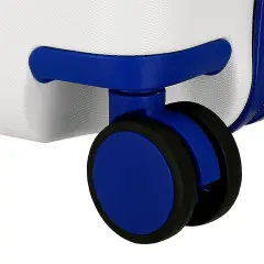 Valigia ABS 50 cm 4 ruote Avengers Bianco-Blu Marvel - valige e borse da viaggio