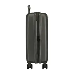 Trolley ABS espandibile 55 cm 4 ruote Minnie Line Antracite Disney - valige e borse da viaggio