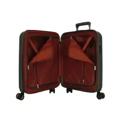 Trolley ABS espandibile 55 cm 4 ruote Minnie Line Antracite Disney - valige e borse da viaggio