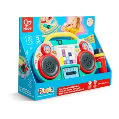 Stereo Pixel - Mix Master Karaoke Bambini con Microfono e Luci Led - Educazione musicale