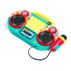 Stereo Pixel - Mix Master Karaoke Bambini con Microfono e Luci Led - Educazione musicale
