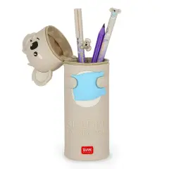 Legami - Kawaii Astuccio Scuola 2 in 1 in Morbido Silicone, Koala Sleeping La Vida Loca - legami