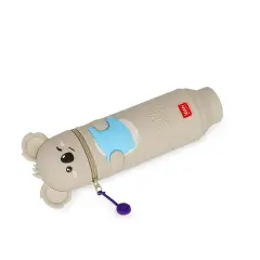 Legami - Kawaii Astuccio Scuola 2 in 1 in Morbido Silicone, Koala Sleeping La Vida Loca - legami